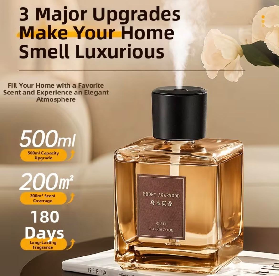 AURA™ 500 | جهاز التعطير الذكي للسيارة والمنزل