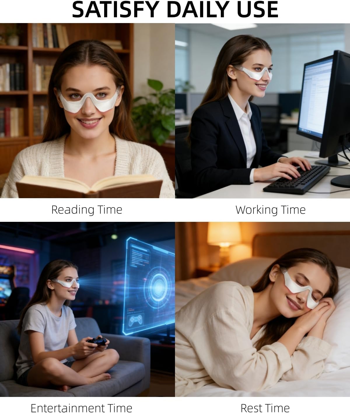 Eye Massager - LUMI™ جهاز مساج العين ثلاثي الأبعاد
